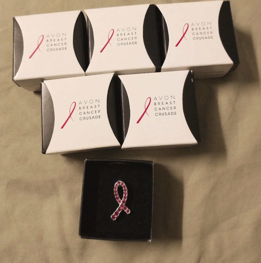 Breast cancer awareness pins